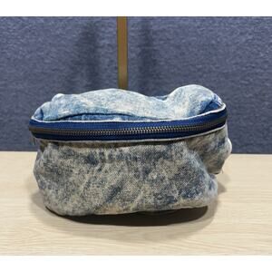 Vintage 80s Shane Denim Fannypack Acid Stone Washed Made In Taiwan